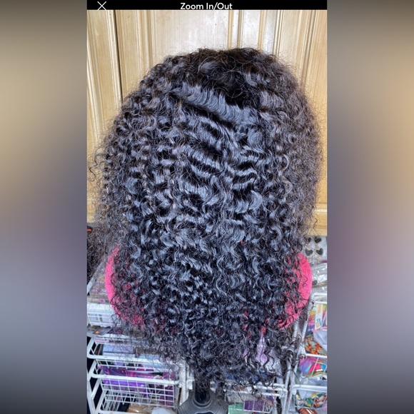 ❤️New❤️ 100% Human hair HD Lace front 22" wig❤️ - Picture 5 of 9